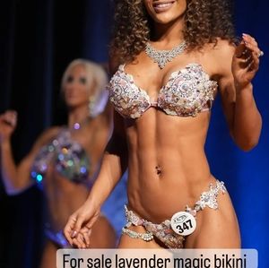 Wbff bikini magic suit lavender
